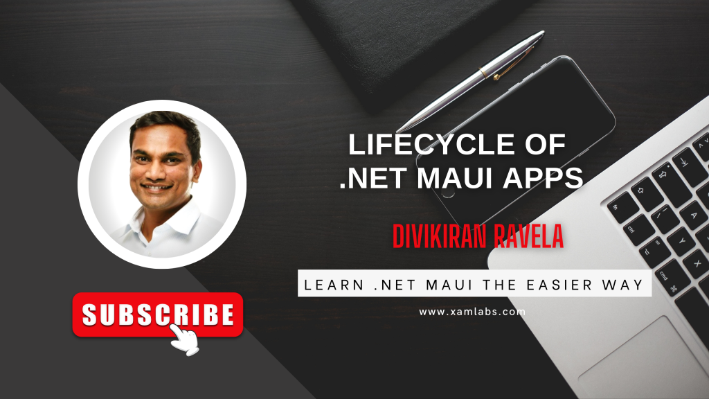 Lifecycle of .NET MAUI Apps
