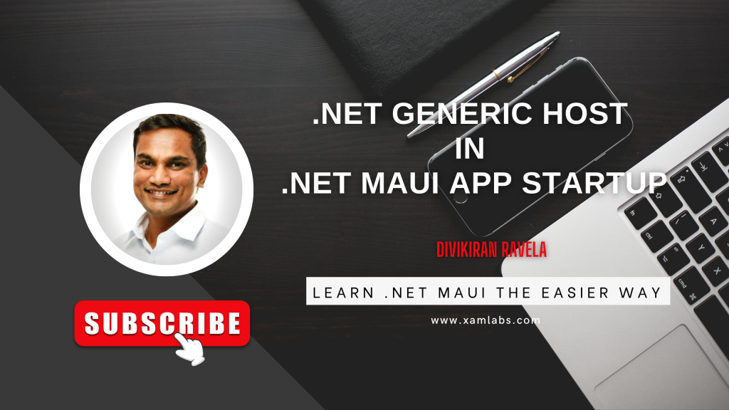 .NET Generic Host in .NET MAUI App Startup